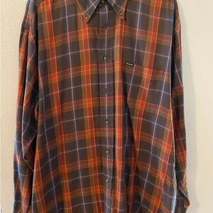 Faconnable Multicolor Plaid Button-Down Shirt